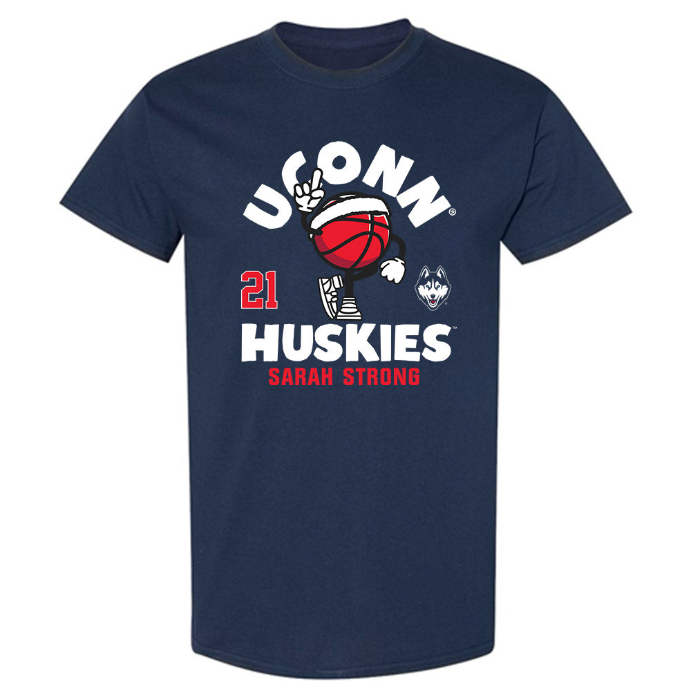 UConn - NCAA Women's Basketball : Sarah Strong - Fashion Shersey T-Shirt-0