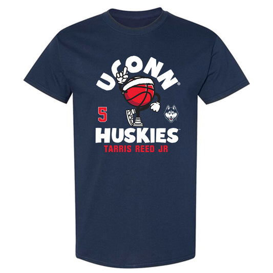 UConn - NCAA Men's Basketball : Tarris Reed Jr - Fashion Shersey T-Shirt-0
