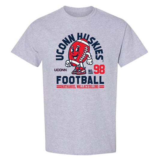 UConn - NCAA Football : Nathaniel Wallace-Dilling - Fashion Shersey T-Shirt-0