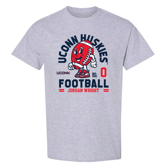 UConn - NCAA Football : Jordan Wright - Fashion Shersey T-Shirt