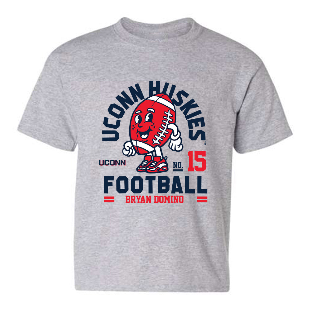 UConn - NCAA Football : Bryan Domino - Fashion Shersey Youth T-Shirt