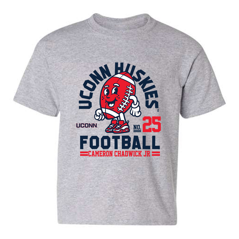 UConn - NCAA Football : Cameron Chadwick Jr - Fashion Shersey Youth T-Shirt