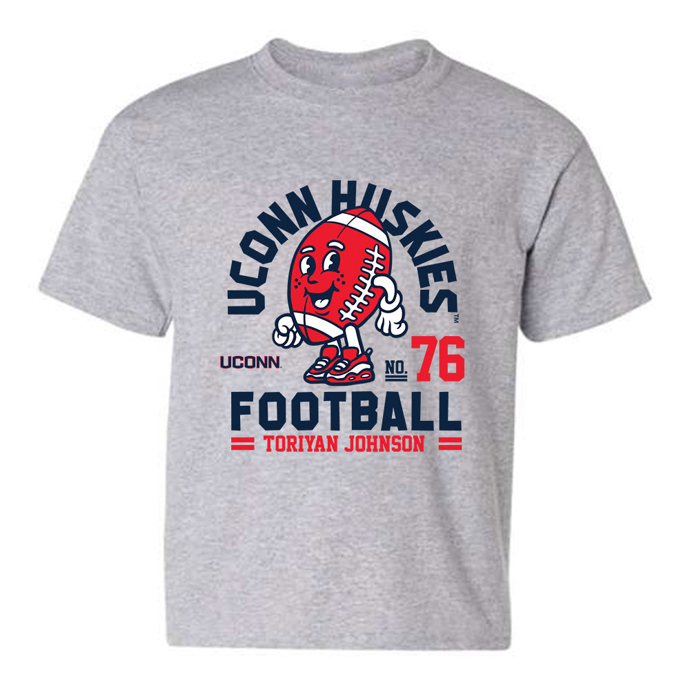 UConn - NCAA Football : Toriyan Johnson - Fashion Shersey Youth T-Shirt