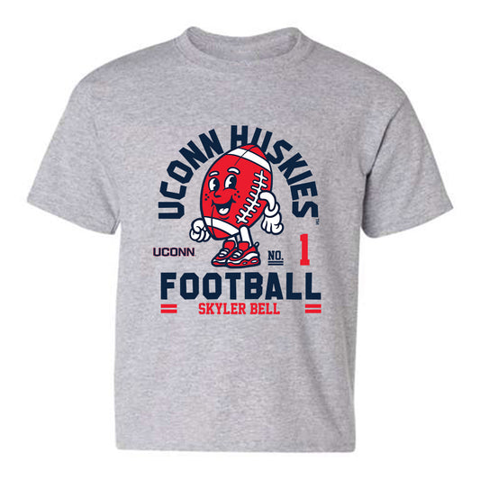 UConn - NCAA Football : Skyler Bell - Fashion Shersey Youth T-Shirt