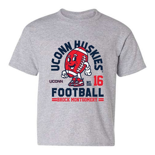 UConn - NCAA Football : Brock Montgomery - Fashion Shersey Youth T-Shirt