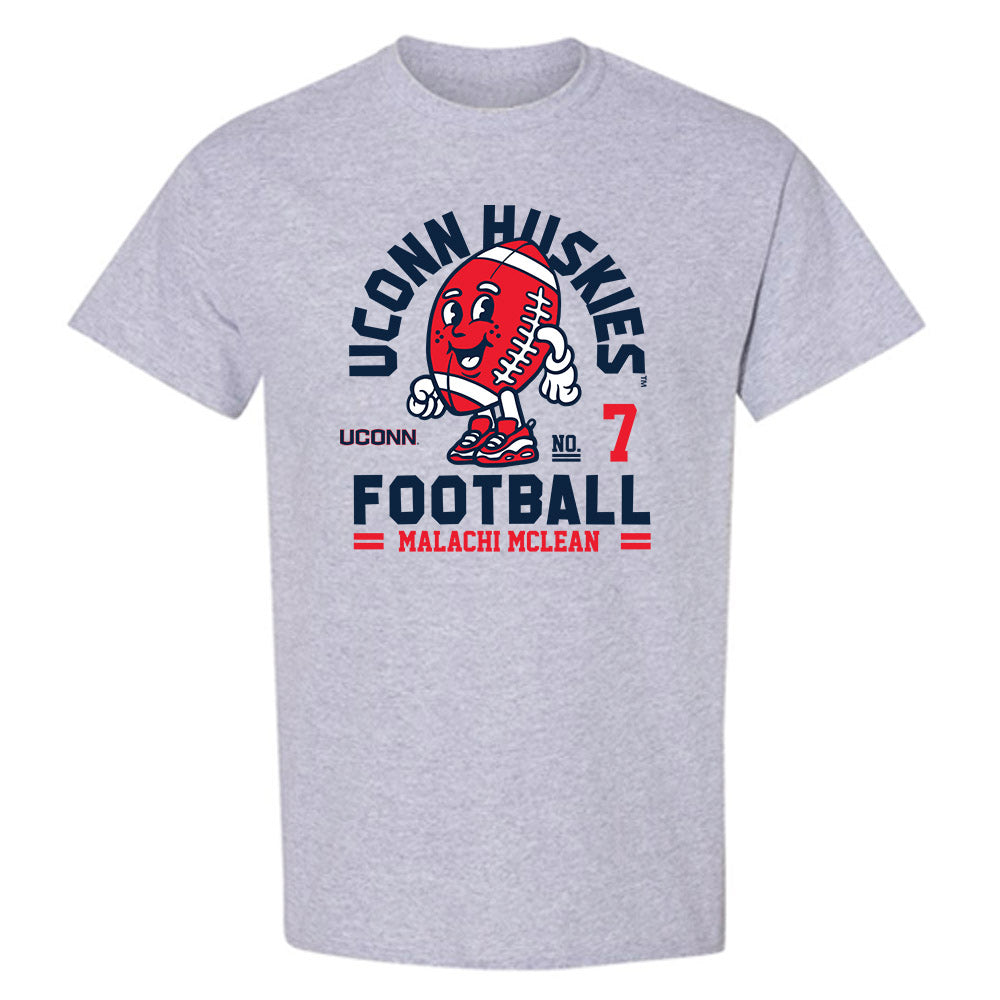 UConn - NCAA Football : Malachi Mclean - Fashion Shersey T-Shirt