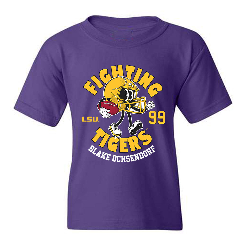 LSU - NCAA Football : Blake Ochsendorf - Fashion Shersey Youth T-Shirt