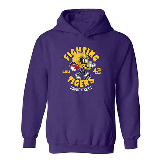 LSU - NCAA Football : Davhon Keys - Hooded Sweatshirt