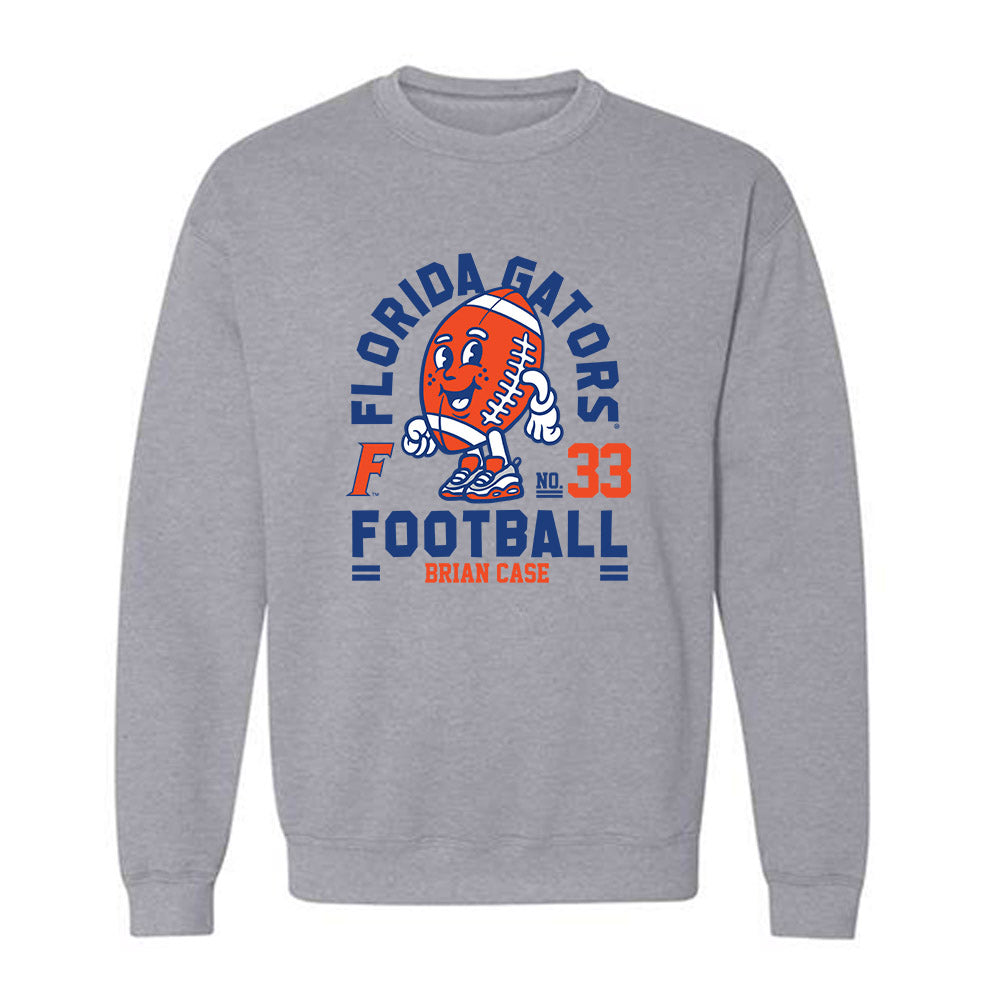 Florida - NCAA Football : Brian Case - Fashion Shersey Crewneck Sweatshirt-0