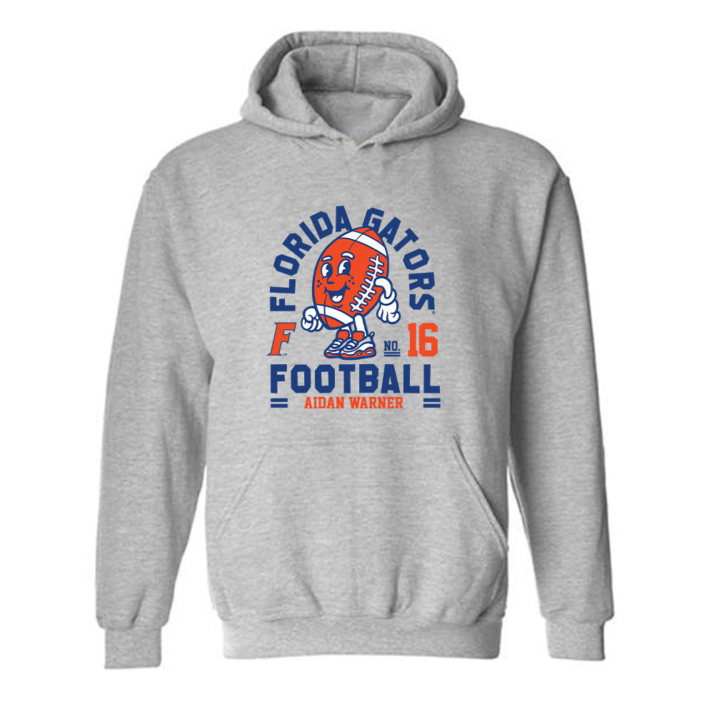 Florida - NCAA Football : Aidan Warner - Fashion Shersey Hooded Sweatshirt-0