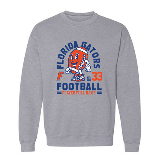 Florida - NCAA Football : Brien Taylor Jr - Fashion Shersey Crewneck Sweatshirt-0