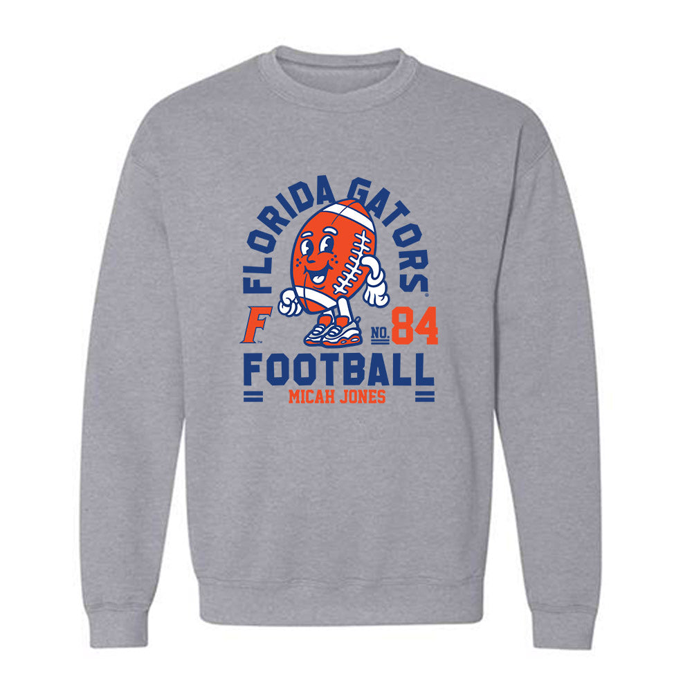 Florida - NCAA Football : Micah Jones - Fashion Shersey Crewneck Sweatshirt-0