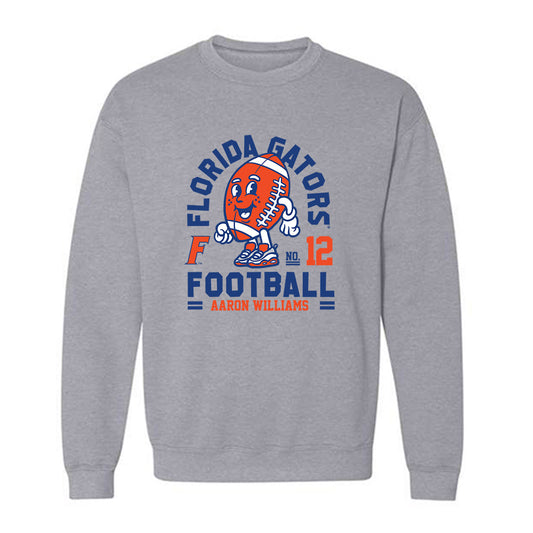 Florida - NCAA Football : Aaron Williams - Fashion Shersey Crewneck Sweatshirt-0