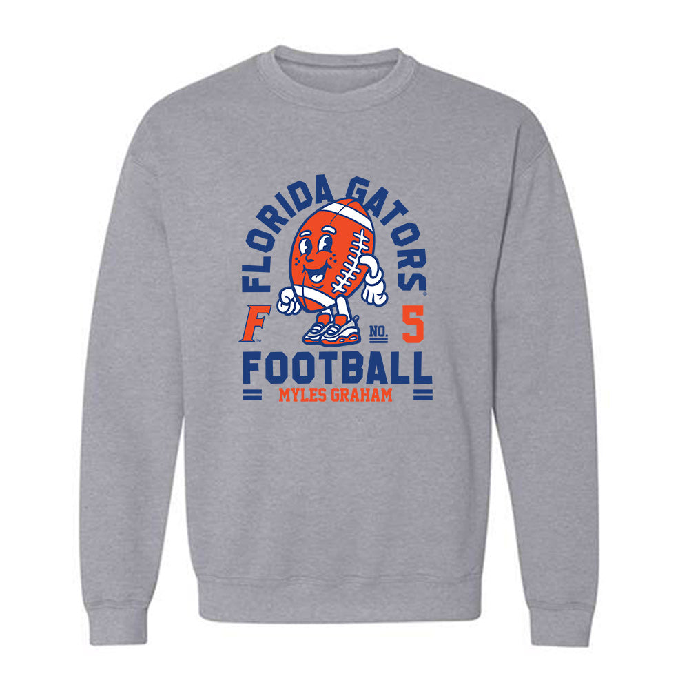 Florida - NCAA Football : Myles Graham - Crewneck Sweatshirt Fashion Shersey