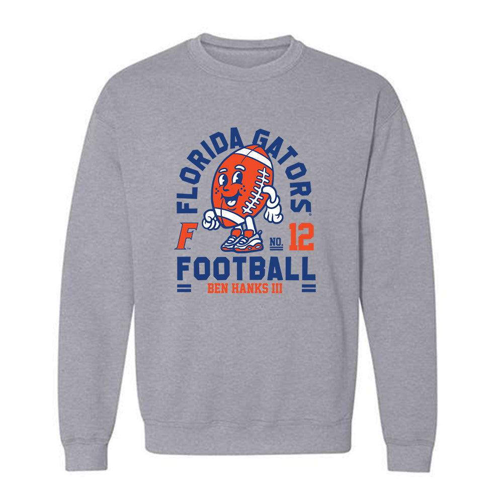 Florida - NCAA Football : Ben Hanks III - Fashion Shersey Crewneck Sweatshirt-0