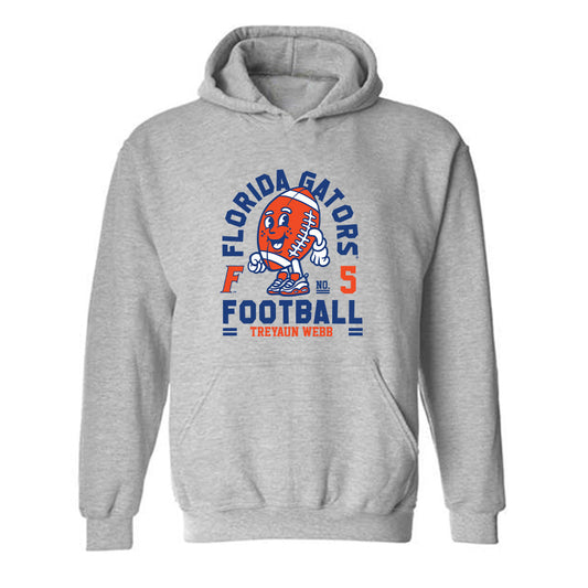 Florida - NCAA Football : Treyaun Webb - Fashion Shersey Hooded Sweatshirt-0