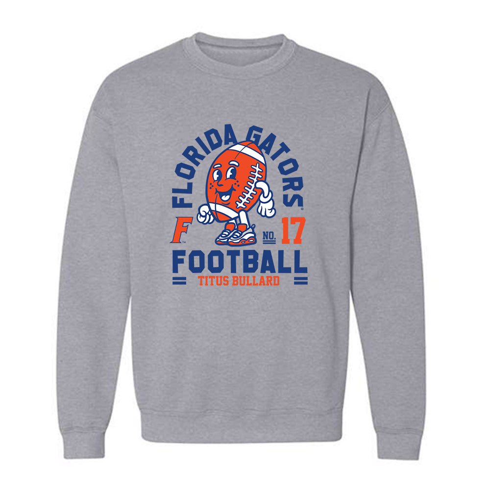 Florida - NCAA Football : Titus Bullard - Fashion Shersey Crewneck Sweatshirt-0