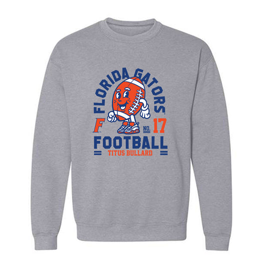 Florida - NCAA Football : Titus Bullard - Fashion Shersey Crewneck Sweatshirt-0