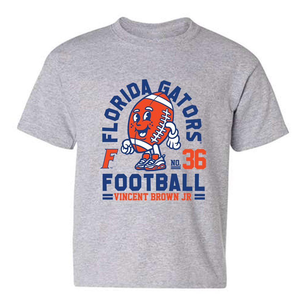 Florida - NCAA Football : Vincent Brown Jr - Fashion Shersey Youth T-Shirt-0