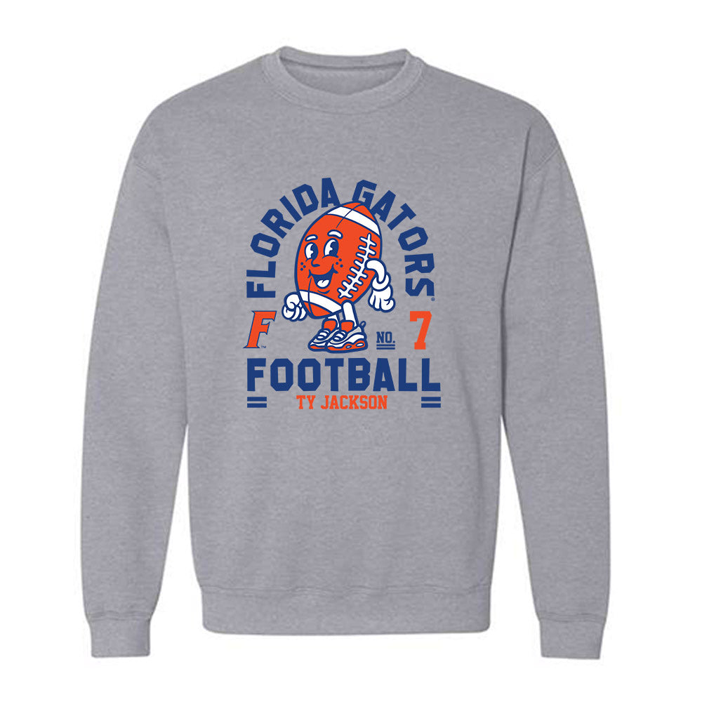 Florida - NCAA Football : Ty Jackson - Fashion Shersey Crewneck Sweatshirt-0