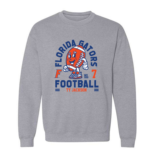 Florida - NCAA Football : Ty Jackson - Fashion Shersey Crewneck Sweatshirt-0