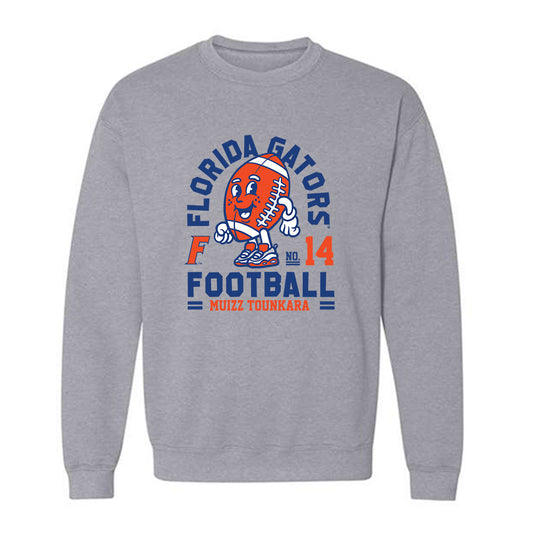 Florida - NCAA Football : Muizz Tounkara - Fashion Shersey Crewneck Sweatshirt-0