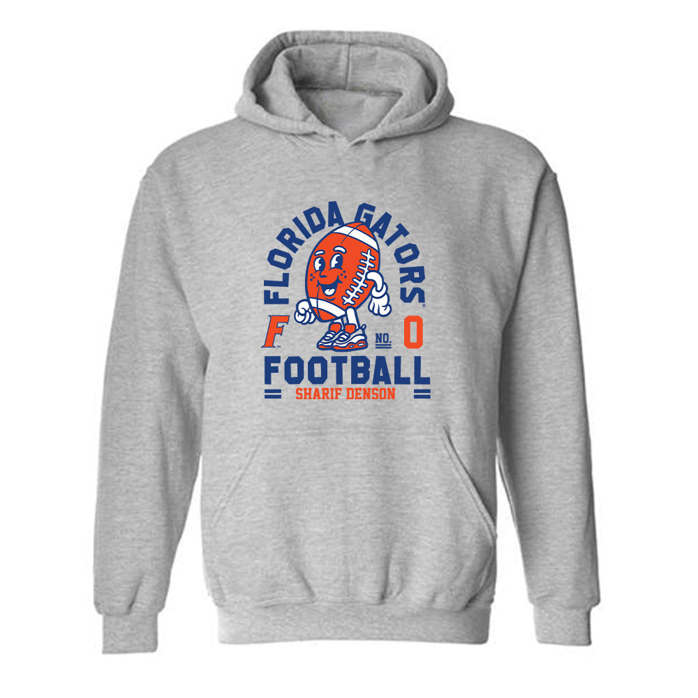 Florida - NCAA Football : Sharif Denson - Fashion Shersey Hooded Sweatshirt-0