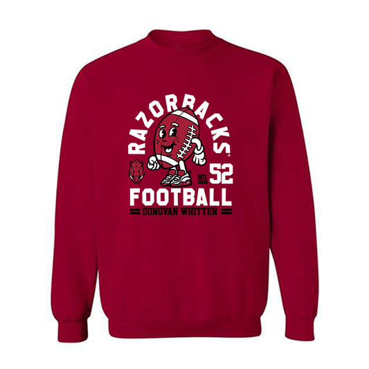 Arkansas - NCAA Football : Donovan Whitten - Crewneck Sweatshirt
