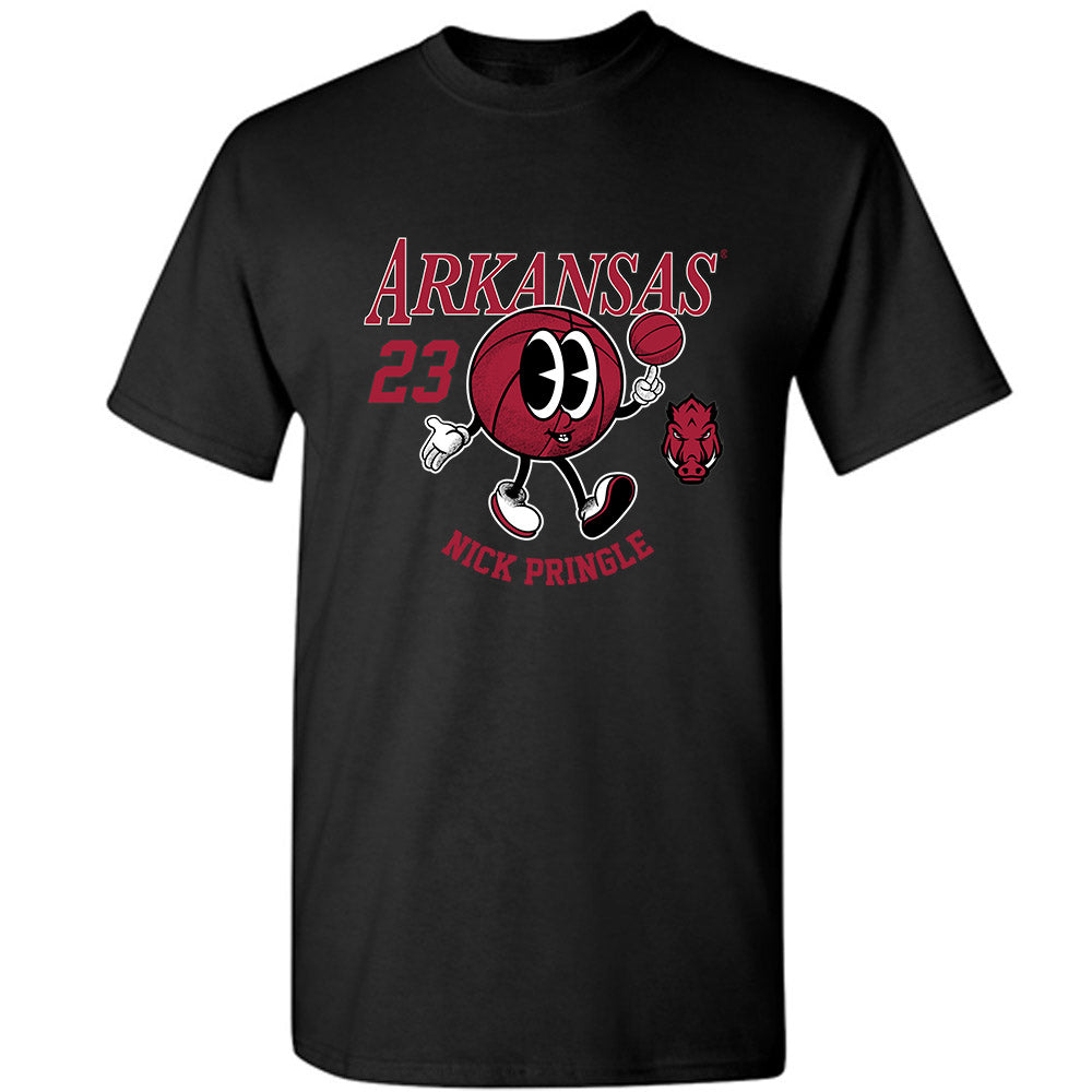Arkansas - NCAA Men's Basketball : Nick Pringle - Fashion Shersey T-Shirt-0