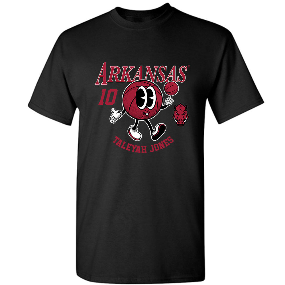 Arkansas - NCAA Women's Basketball : Taleyah Jones - Fashion Shersey T-Shirt-0