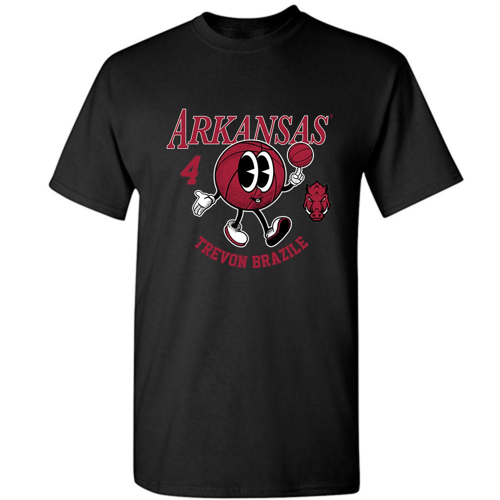Arkansas - NCAA Men's Basketball : Trevon Brazile - Fashion Shersey T-Shirt-0