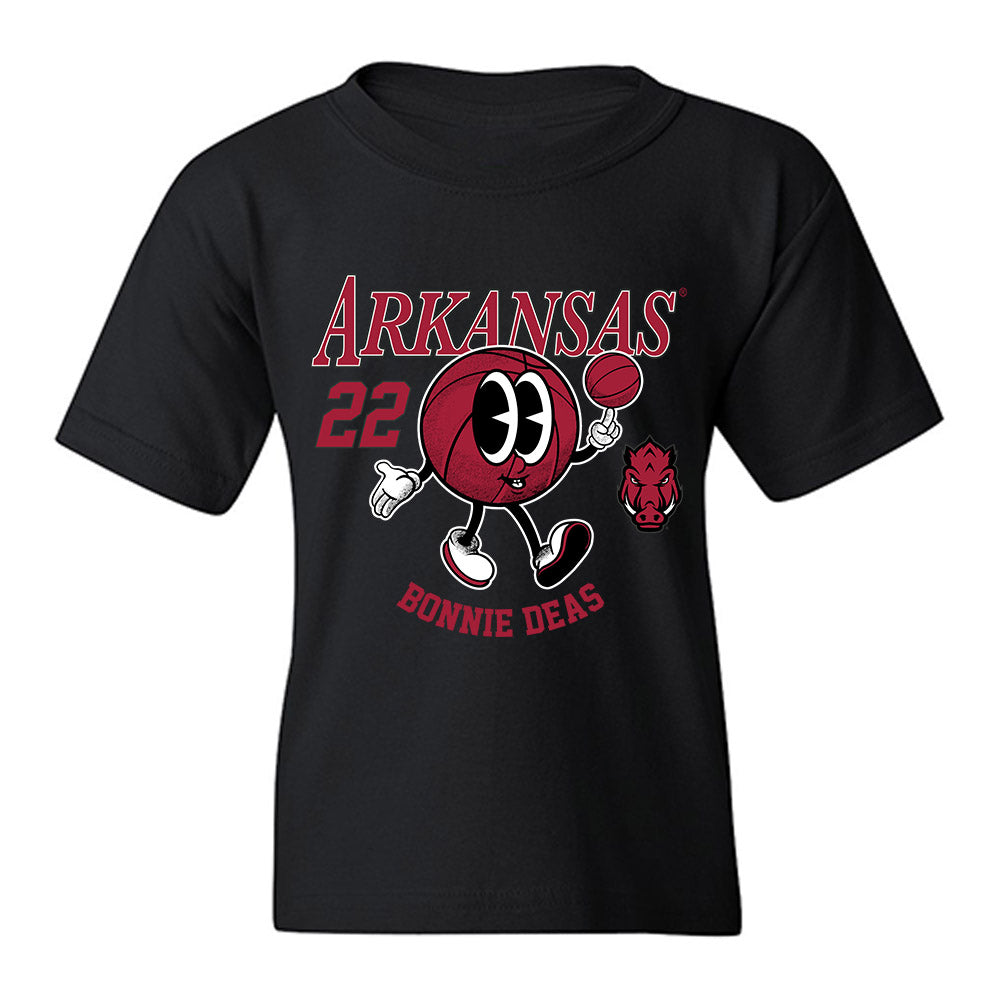 Arkansas - NCAA Women's Basketball : Bonnie Deas - Fashion Shersey Youth T-Shirt-0