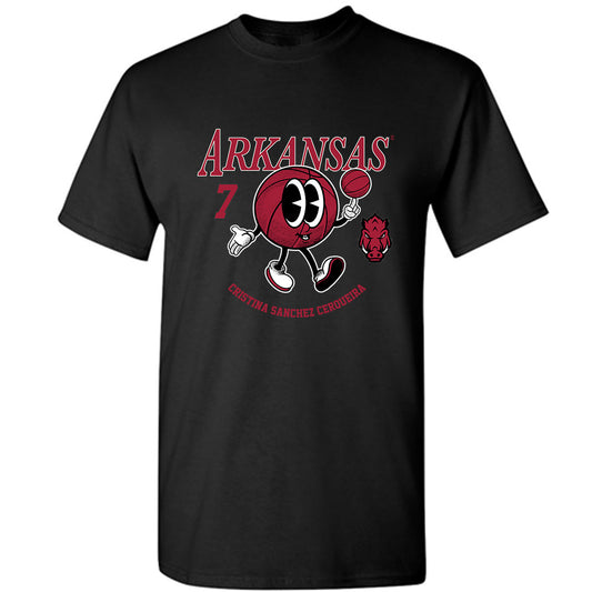 Arkansas - NCAA Women's Basketball : Cristina Sanchez Cerqueira - Fashion Shersey T-Shirt-0