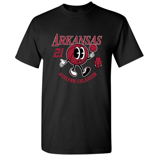 Arkansas - NCAA Women's Basketball : Ashlynn Chlarson - Fashion Shersey T-Shirt-0
