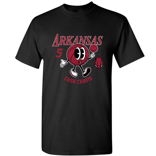 Arkansas - NCAA Men's Basketball : Cash Chavis - Fashion Shersey T-Shirt