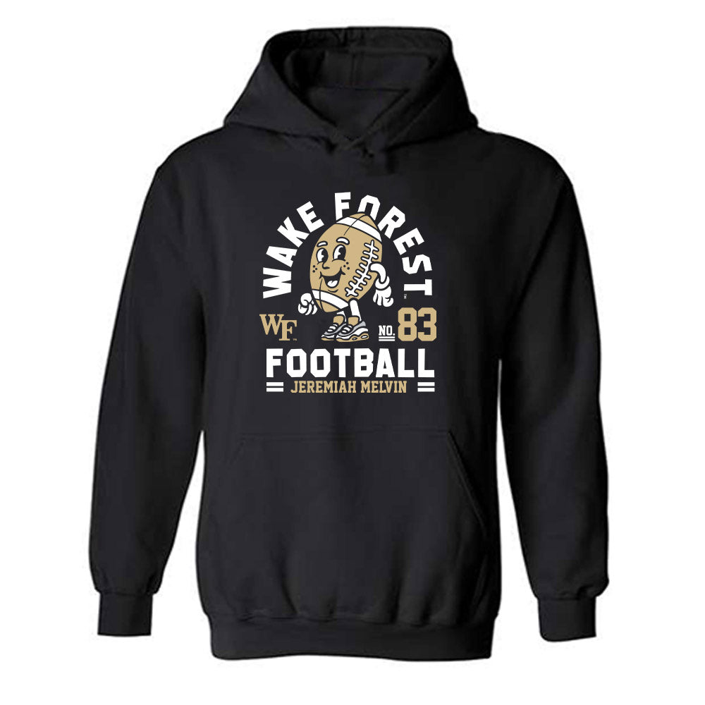 Wake Forest - NCAA Football : Jeremiah Melvin - Hooded Sweatshirt Fashion Shersey