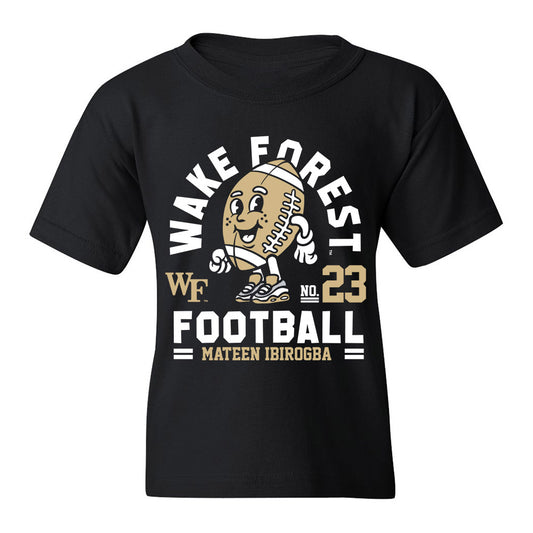 Wake Forest - NCAA Football : Mateen Ibirogba - Youth T-Shirt Fashion Shersey