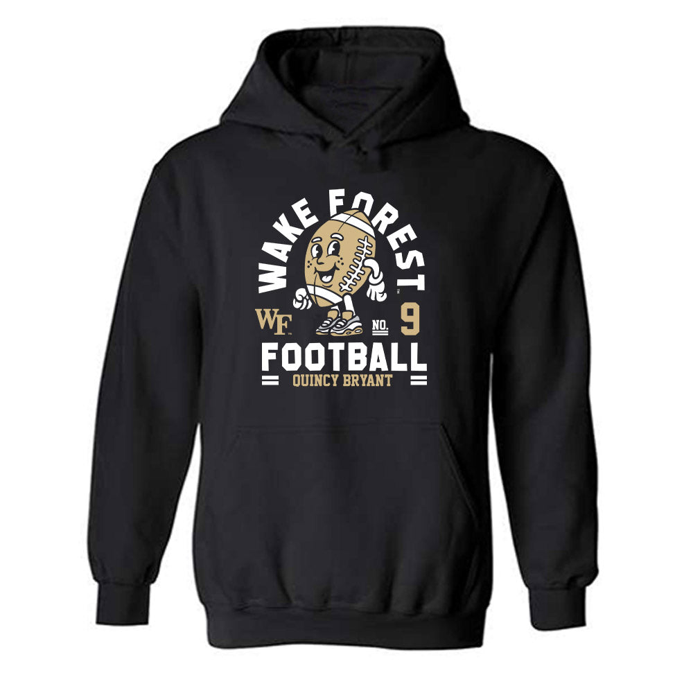 Wake Forest - NCAA Football : Quincy Bryant - Hooded Sweatshirt Fashion Shersey