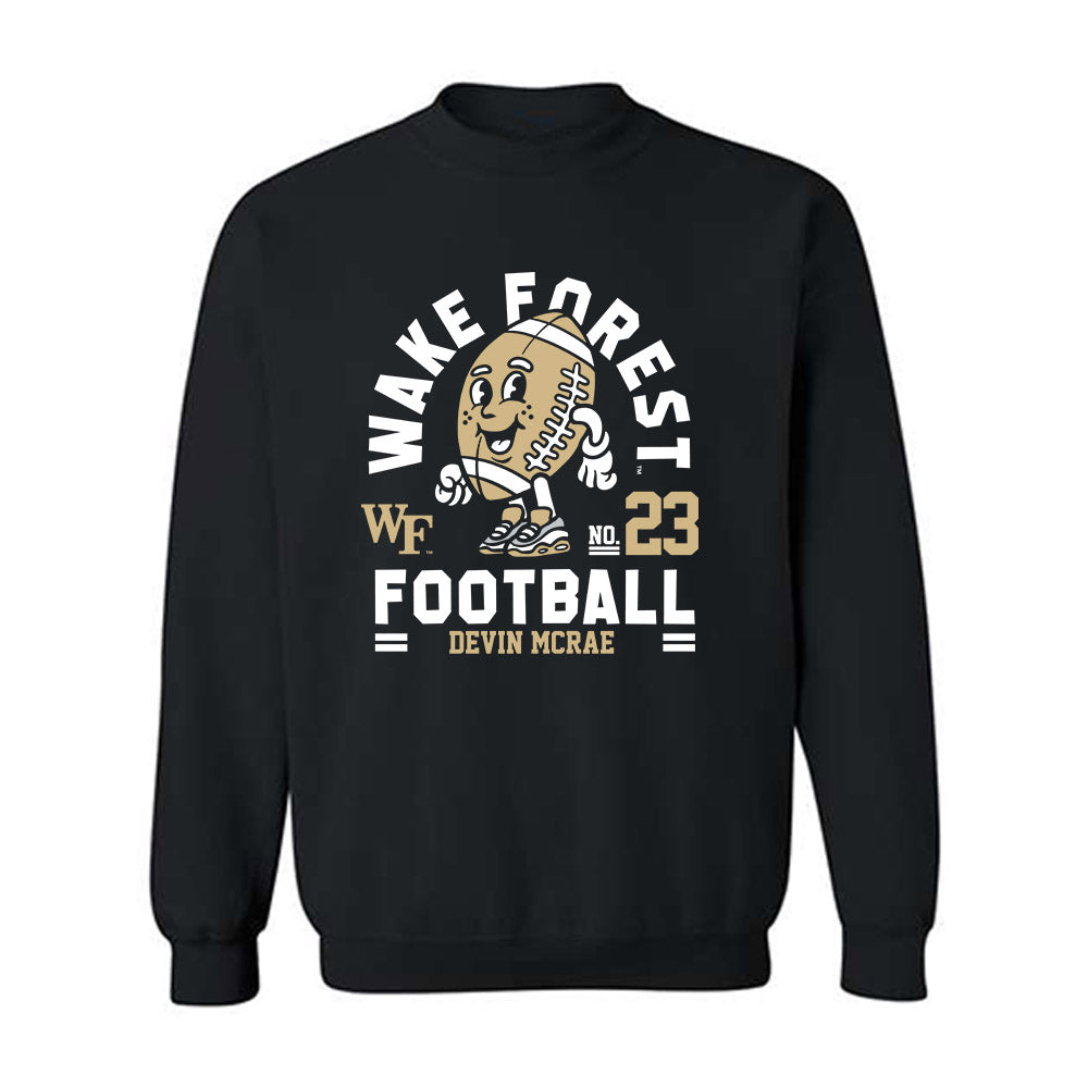 Wake Forest - NCAA Football : Devin McRae - Crewneck Sweatshirt Fashion Shersey