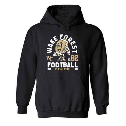 Wake Forest - NCAA Football : Elijah Reid - Hooded Sweatshirt Fashion Shersey