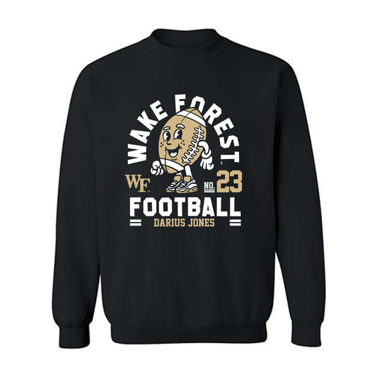 Wake Forest - NCAA Football : Darius Jones - Crewneck Sweatshirt Fashion Shersey