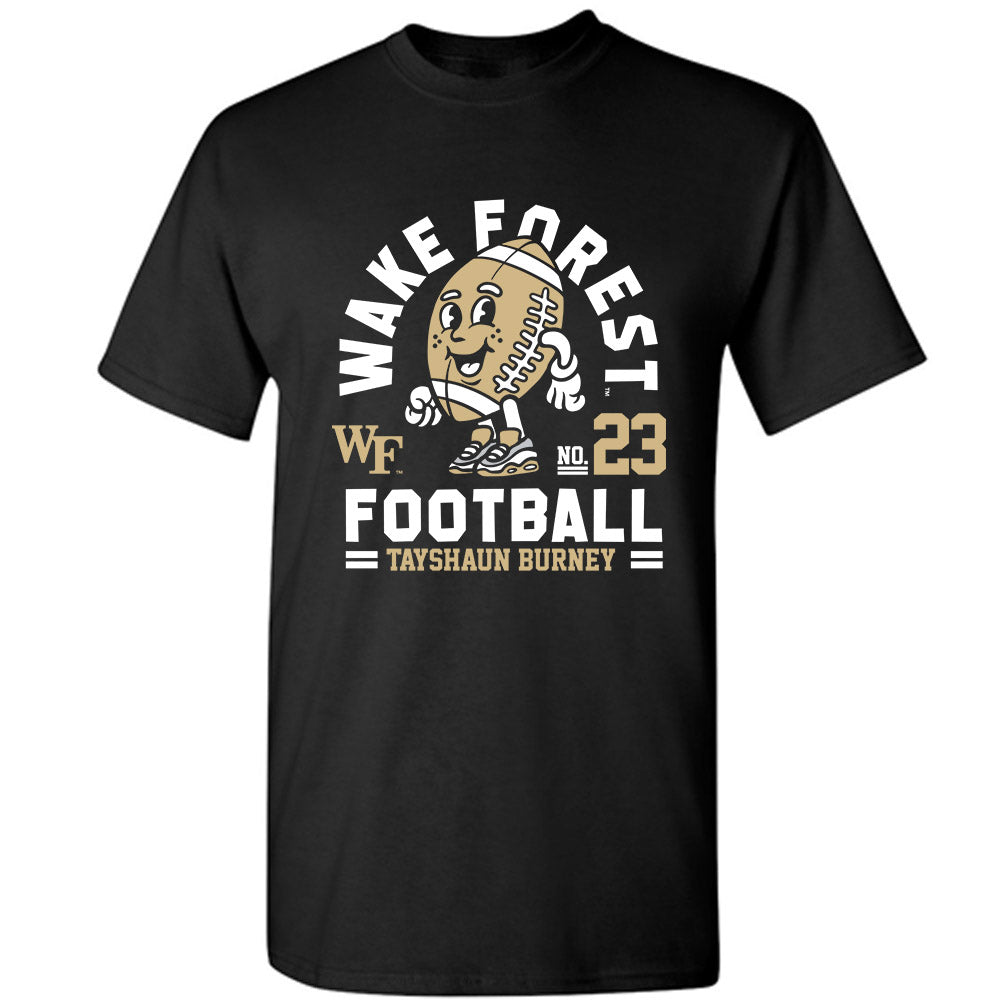 Wake Forest - NCAA Football : Tayshaun Burney - T-Shirt Fashion Shersey