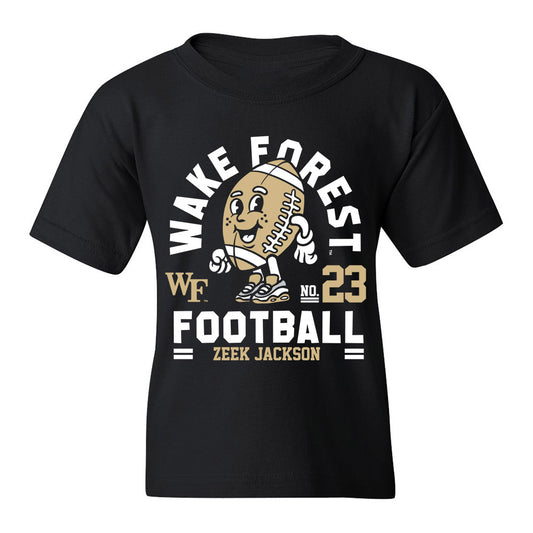 Wake Forest - NCAA Football : Zeek Jackson - Youth T-Shirt Fashion Shersey