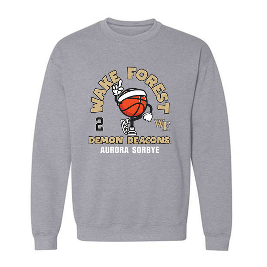 Wake Forest - NCAA Women's Basketball : Aurora Sorbye - Fashion Shersey Crewneck Sweatshirt