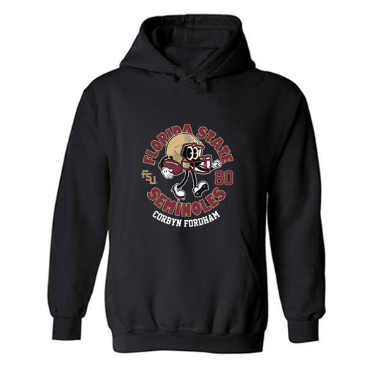 FSU - NCAA Football : Corbyn Fordham - Fashion Shersey Hooded Sweatshirt-0