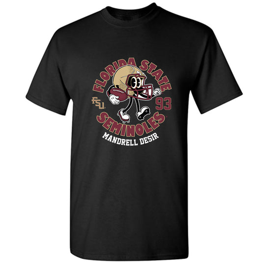 FSU - NCAA Football : Mandrell Desir - Fashion Shersey T-Shirt-0