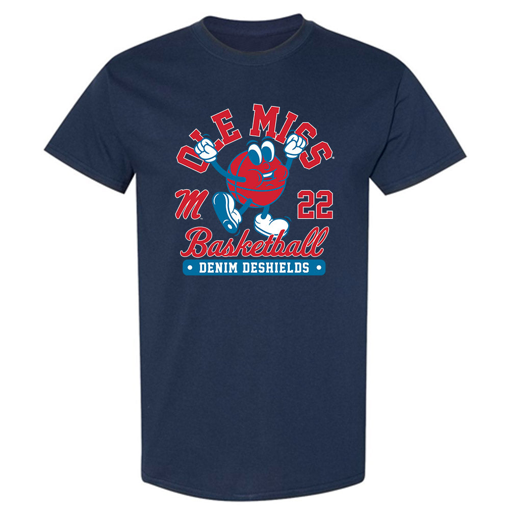 Ole Miss - NCAA Women's Basketball : Denim DeShields - Fashion Shersey T-Shirt-0