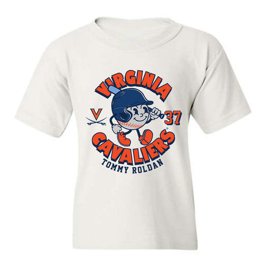 Virginia - NCAA Baseball : Tommy Roldan - Fashion Shersey Youth T-Shirt