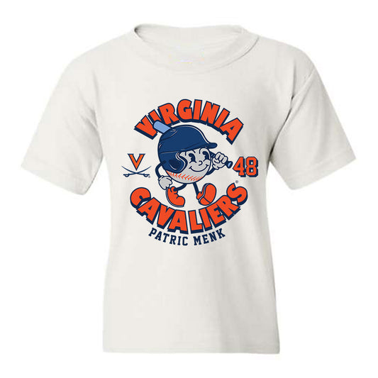 Virginia - NCAA Baseball : Patric Menk - Youth T-Shirt Fashion Shersey