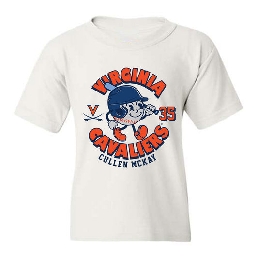 Virginia - NCAA Baseball : Cullen McKay - Youth T-Shirt Fashion Shersey